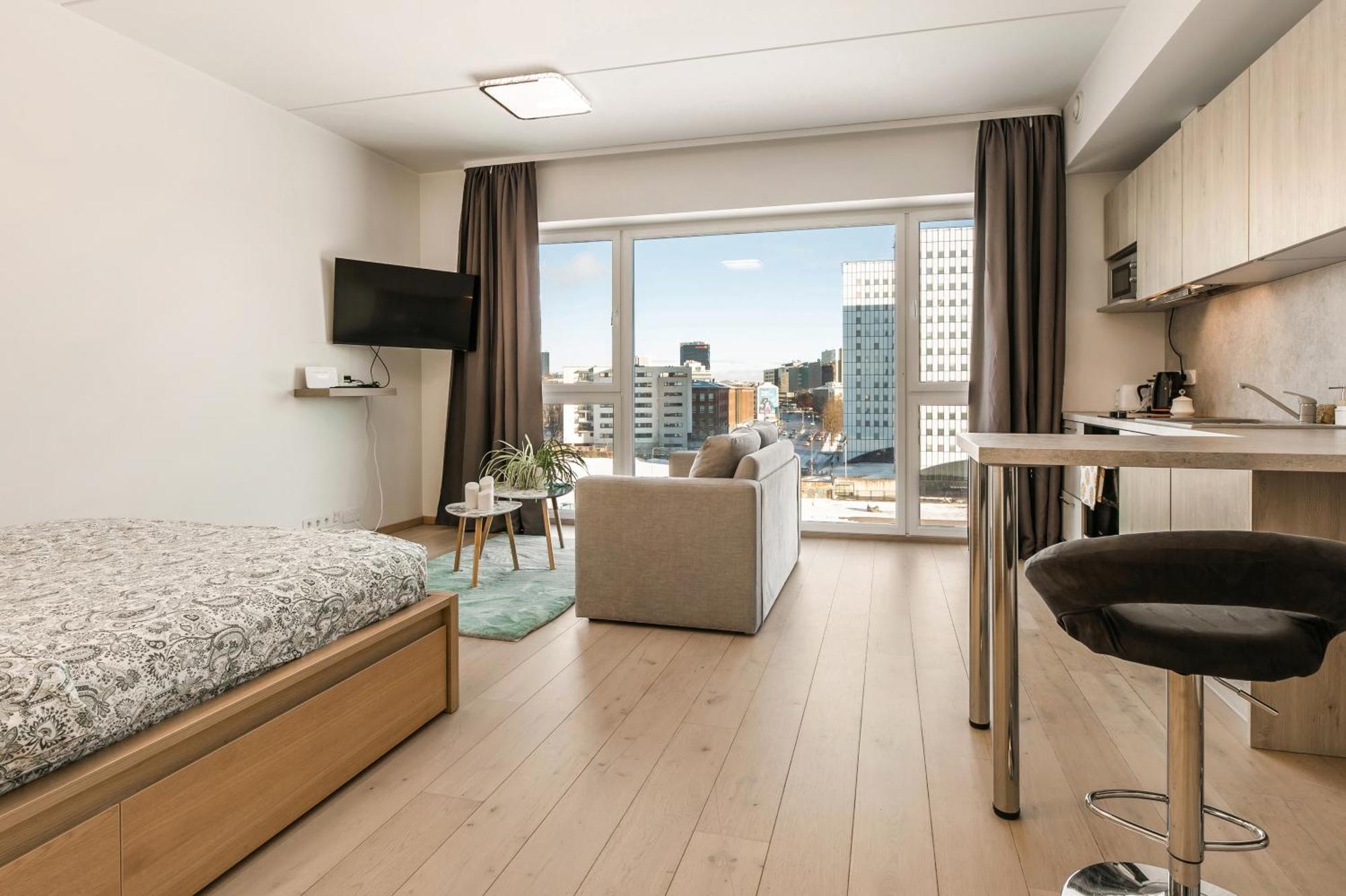 Modern Apartment With Great View Tallinn Luaran gambar
